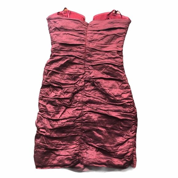 BCBG MaxAria Ruby Red Tristina Dress - Picture 6 of 6